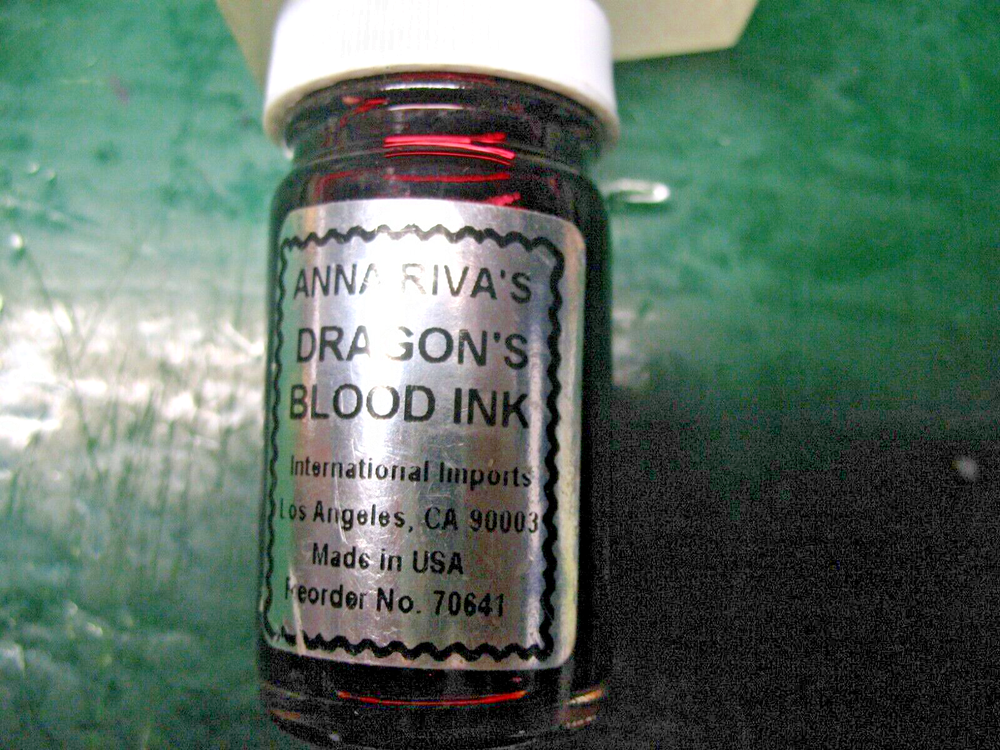 ANNA RIVA'S DRAGON BLOOD INK