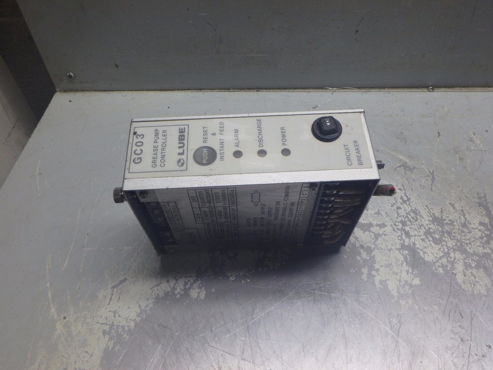 LUBE Corp GREASE PUMP CONTROLLER_GC03_GCO3