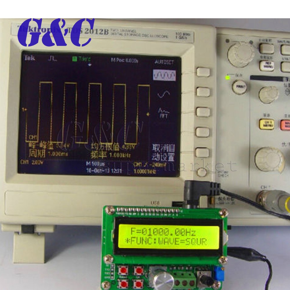 0.01Hz-5KHz DDS Function Signal Generator Module Custom Waveform Good quality
