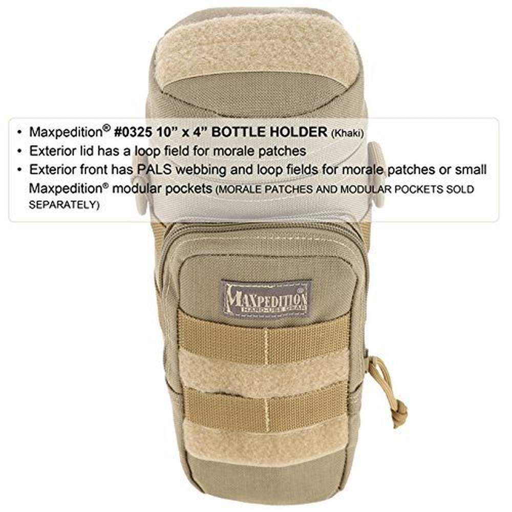 MAXPEDITION Bottle Holder Khaki