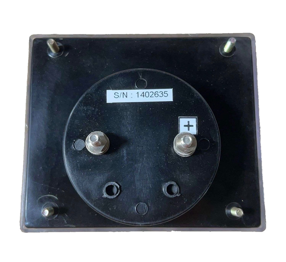 SPI Analog Meter Unit DCF-120 Panel Gauge - Untested