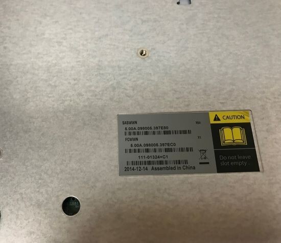 NETAPP 111-01324+C1 SAS SFP CONTROLLER MODULE