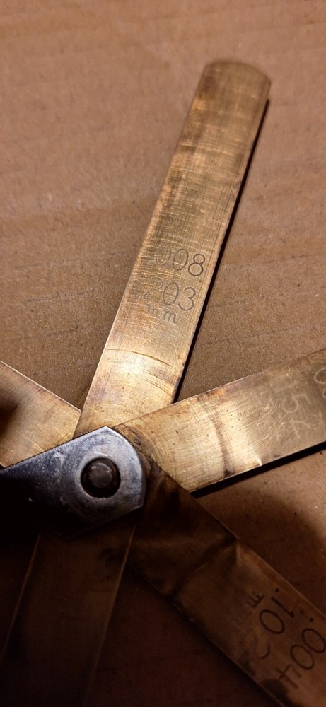 Blue Point Tools Brass Feeler Gauge