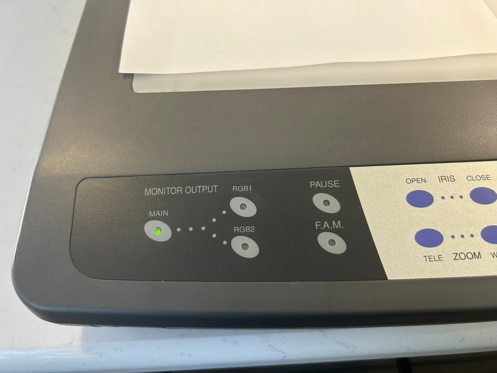 ELMO HV-5100XG Document Camera Visual Presenter w/ TFT/LCD Screen Remote Tested