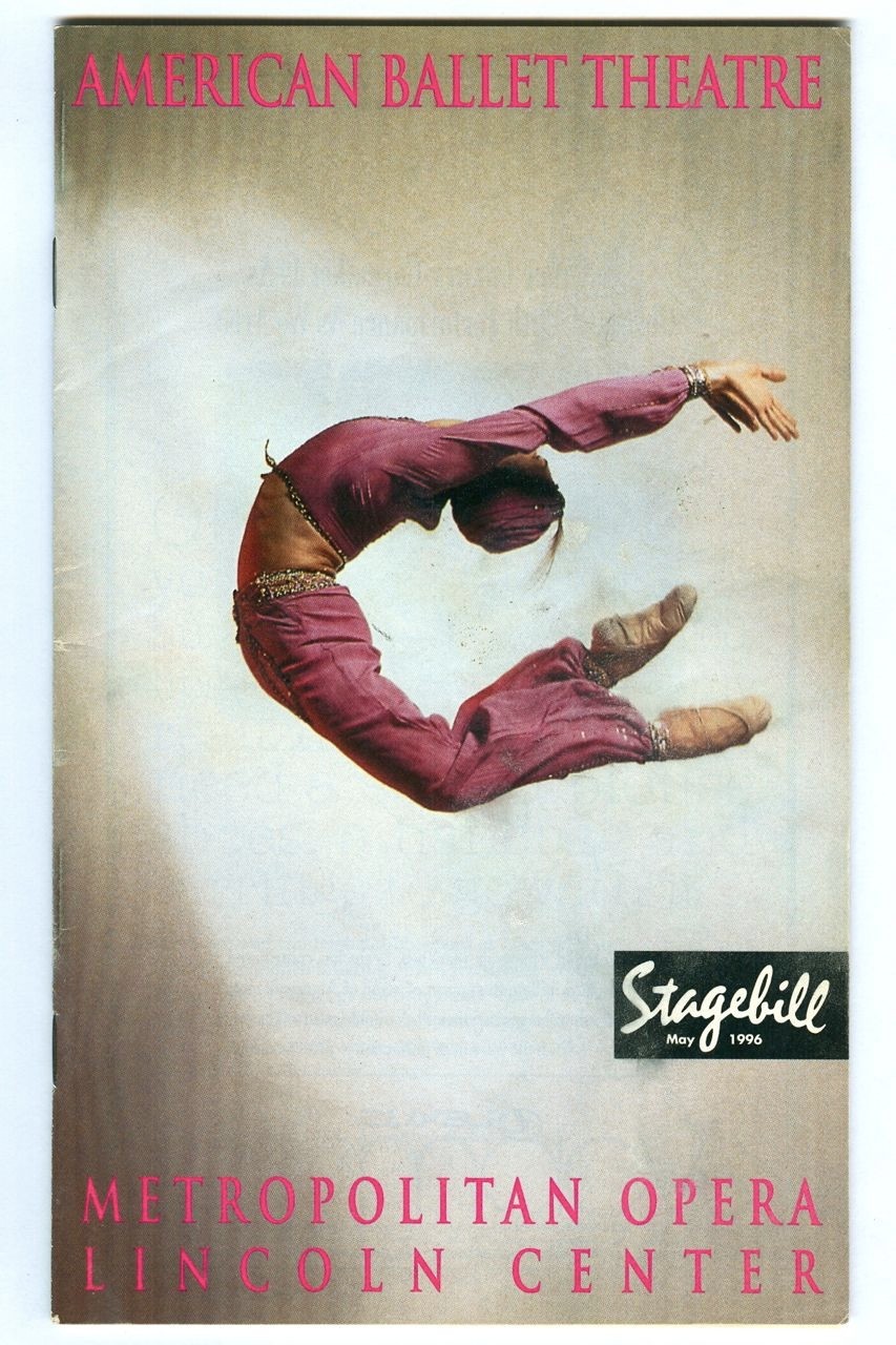 Vintage 1996 AMERICAN BALLET Theatre STAGEBILL Playbill! SLEEPING BEAUTY!