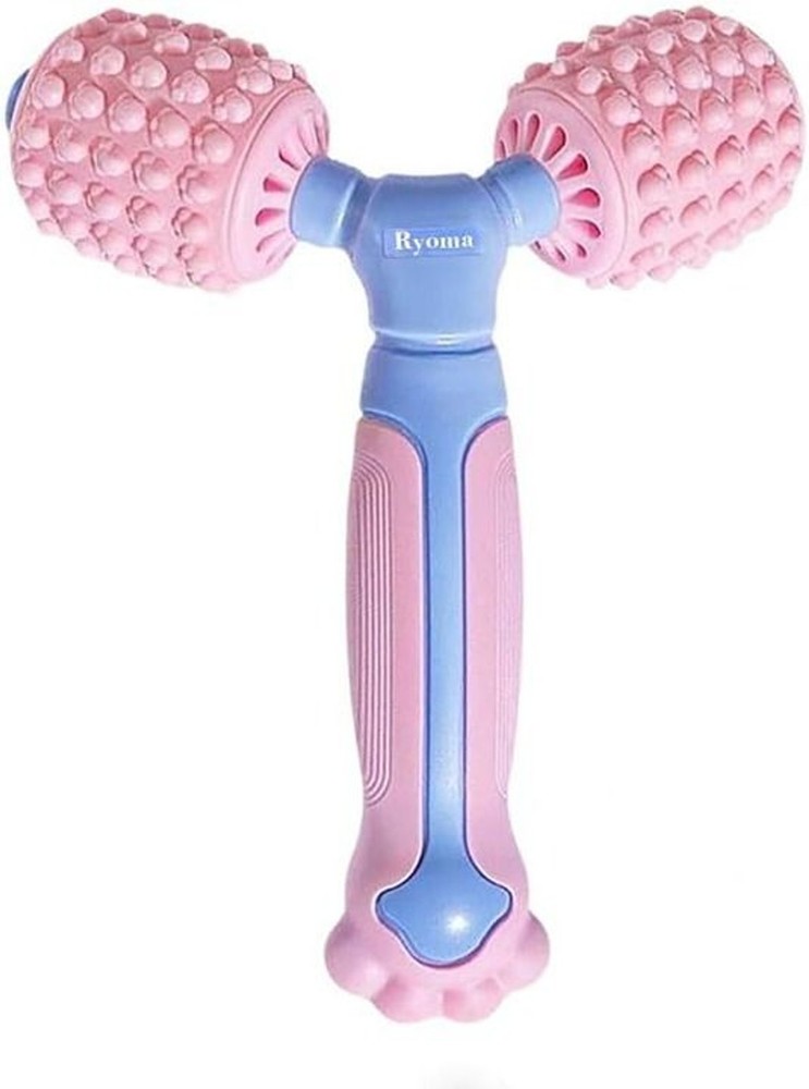 Cat Paw Dual-Roller Massager, Protable Hand Held Massage Roller