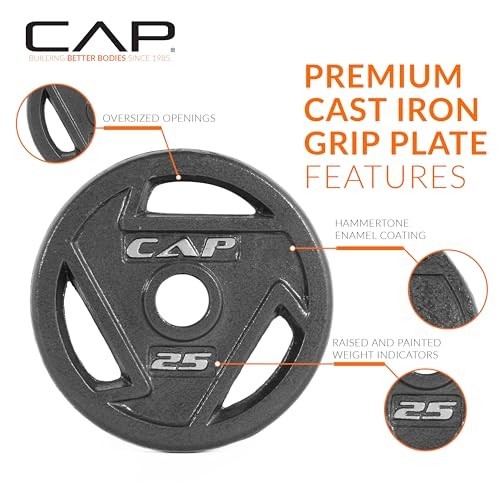 CAP Barbell 2-Inch Olympic Weight Plate | Multiple Options