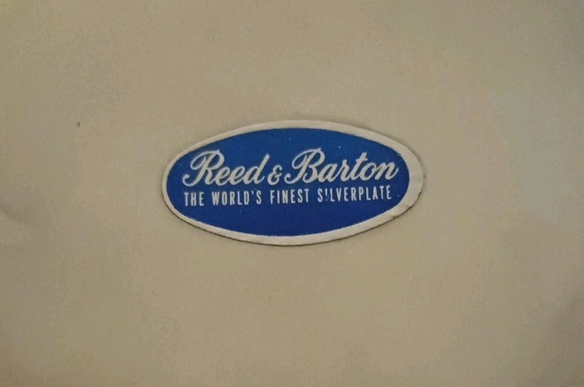 VTG Reed & Barton Silver Plate Diameter 6,25 In Style USA Excellent