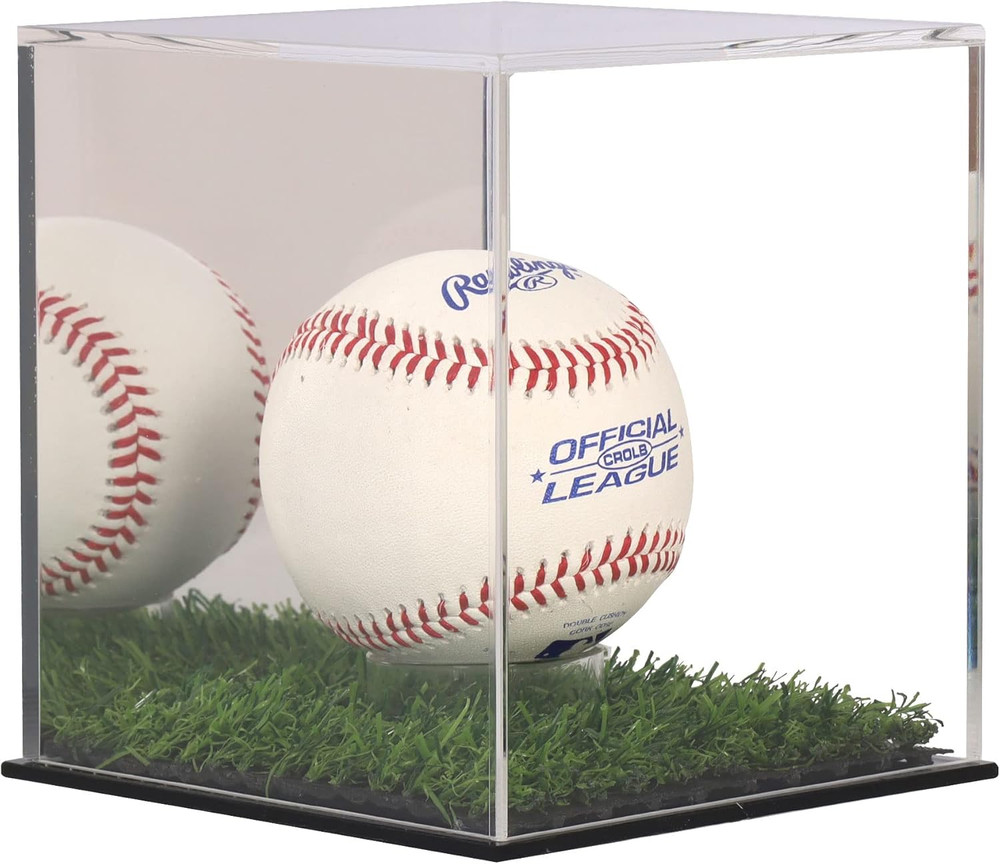 Pro UV Protected Arcylic Softball Display Case Baseball Display Case Stand Champ