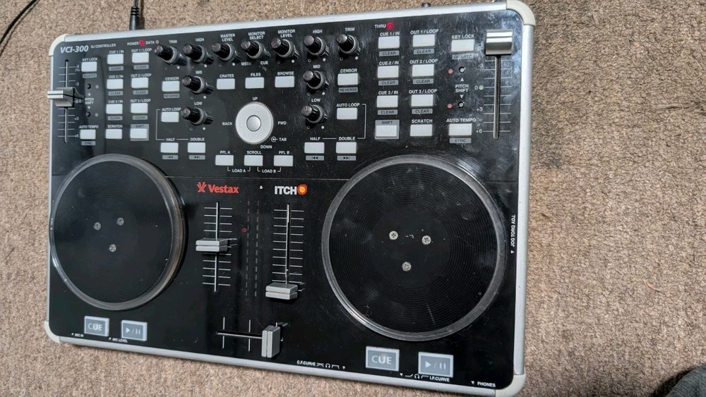 Vestax VCI-300 DJ Controller Console with VFX-1 FX Controller