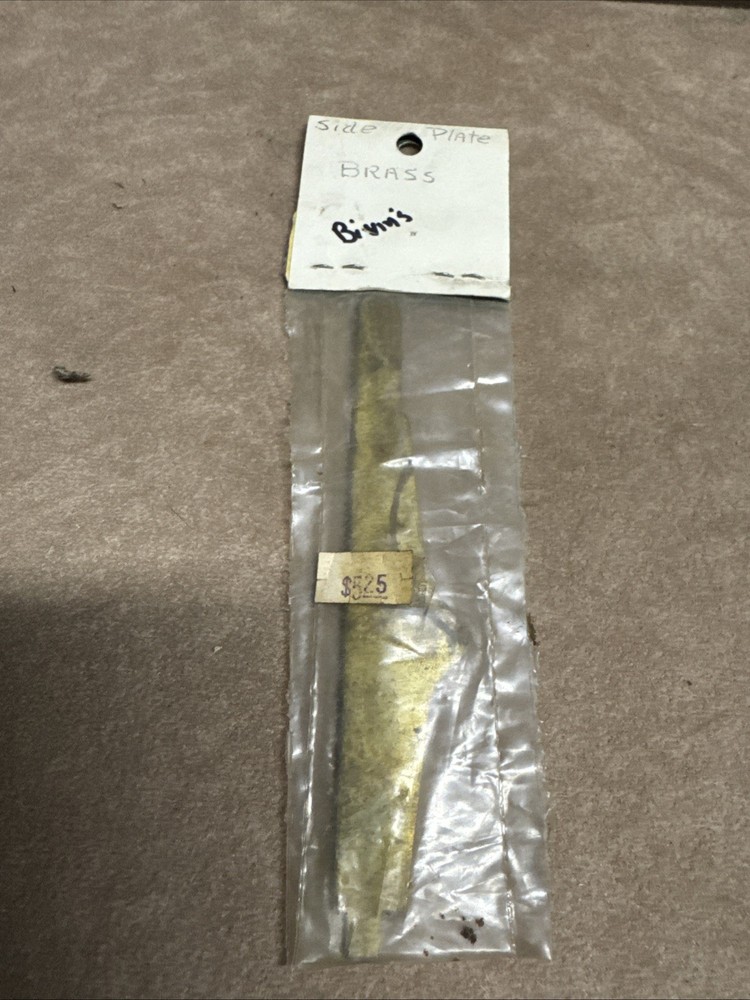 Bivins Brass Flintlock Side Plate