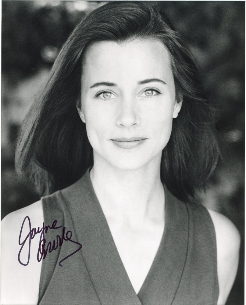 Jayne Brook - Signed B&W Photograph