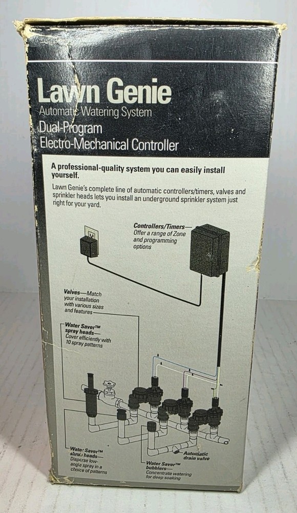 Lawn Genie L70209P Dual-Program Electro-Mechanical Controller Watering SystemNew