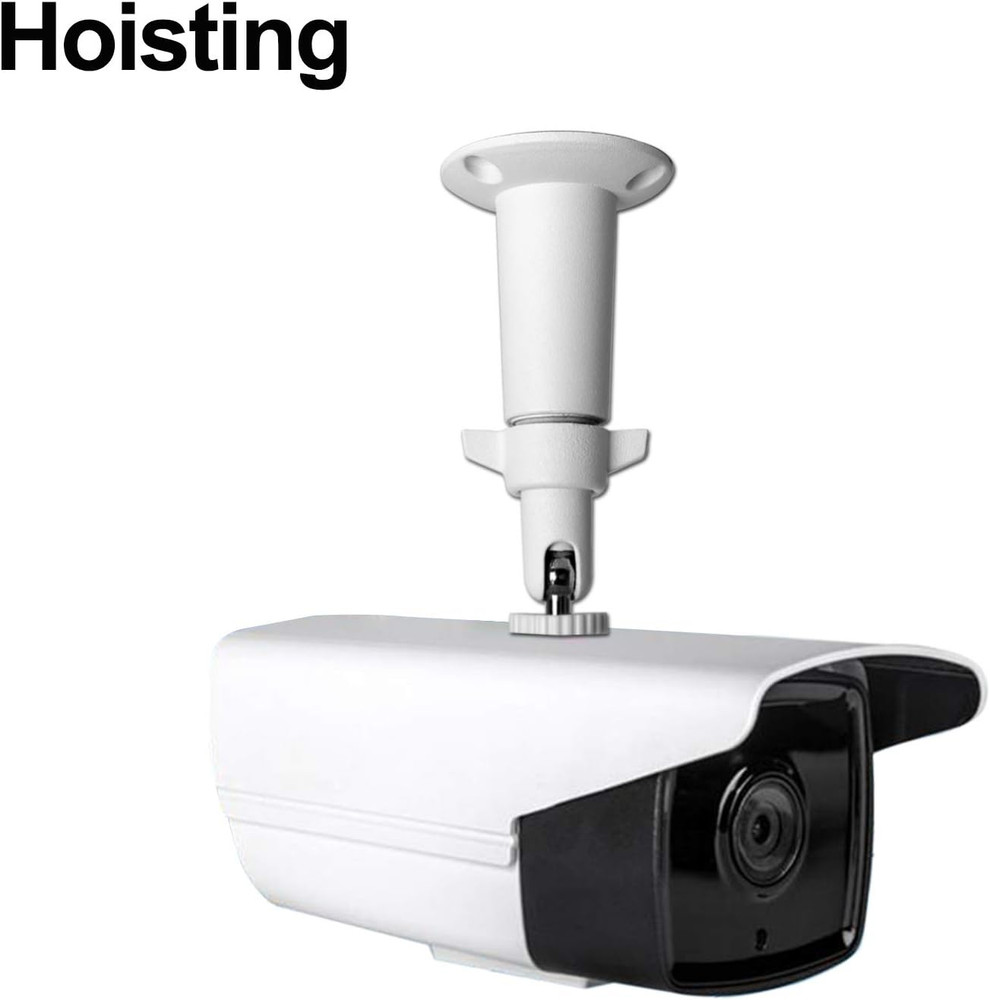 Security Camera Wall Mount Bracket (1/4'') Adjustable Indoor/Outdoor Mount Compa
