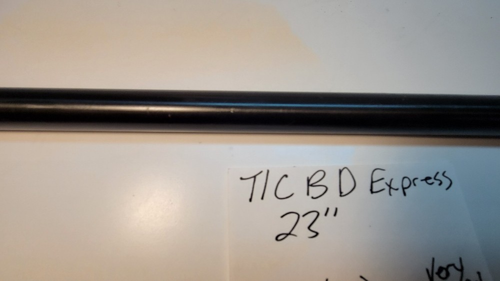T/C Black Diamond .50 Cal. Inline Muzzleloader Express Barrel No Breech Plug (U)