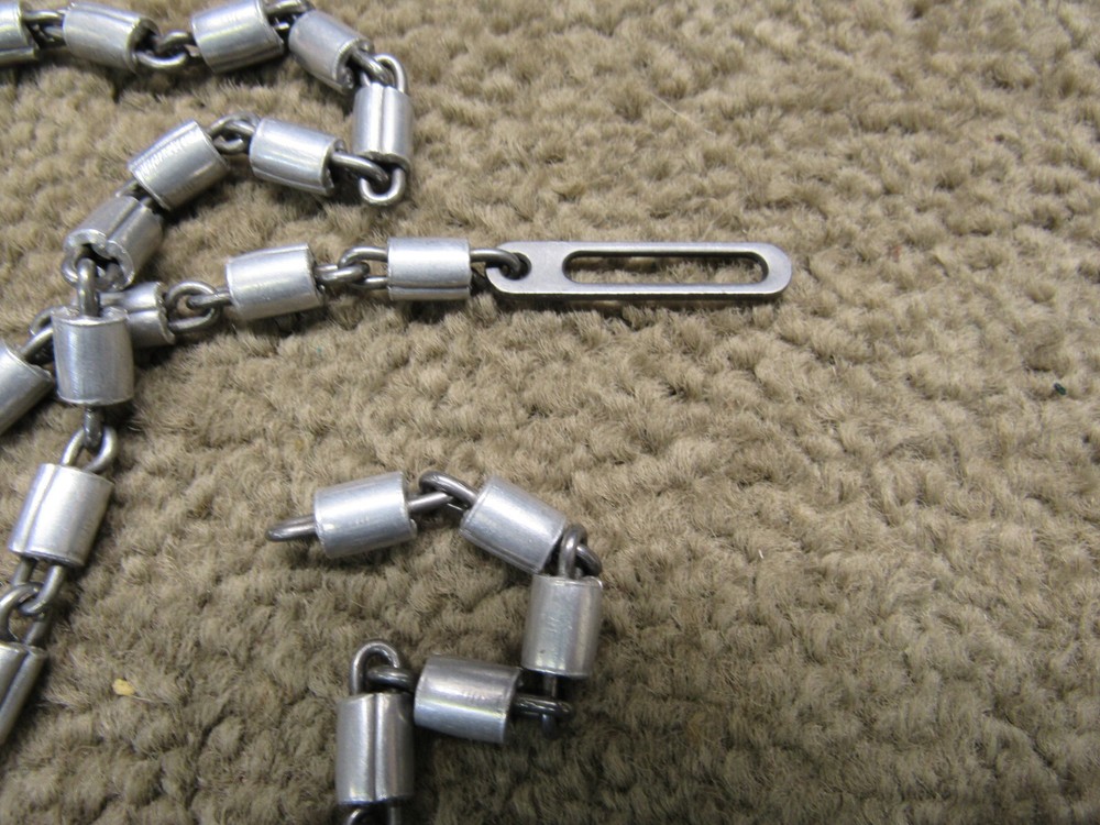 WW2 German K98 Metal Oiler & Pull thru Chain 8mm Mauser