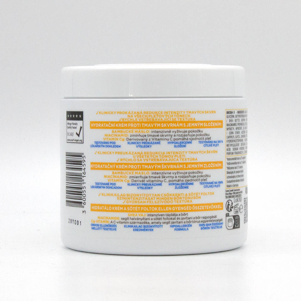 Mixa Niacinamide Bright Moisturizing Anti-Dark Spots Cream with Shea Butter x4