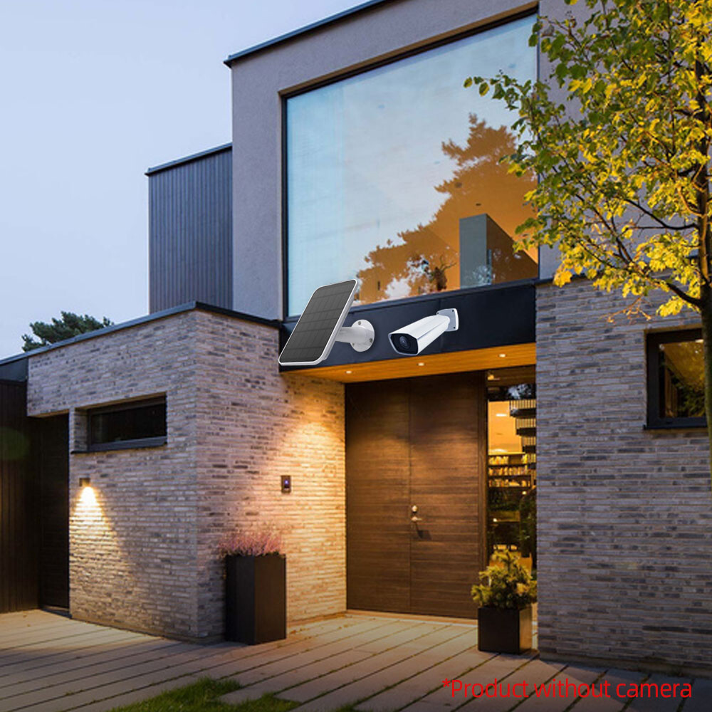 1-4Pcs 5V Solar Panel Charger for Eufy Eufycam Cam E/2C/E/2 Pro Security Camera