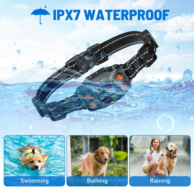 TQT GPS Wireless Dog Fence, 3 Warning Modes, Radius 25-999 Yards