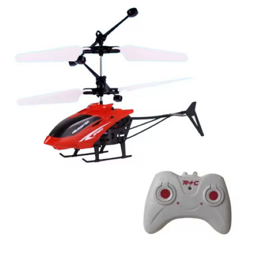 Rechargeable Mini RC Helicopter With Remote & Is Safe Fall-Resistant
