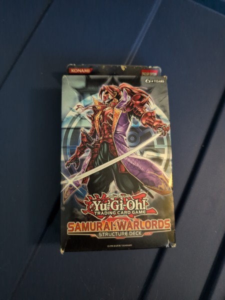 Yugioh Samurai Warlords Structure Deck (Unopened but slightly damaged box)