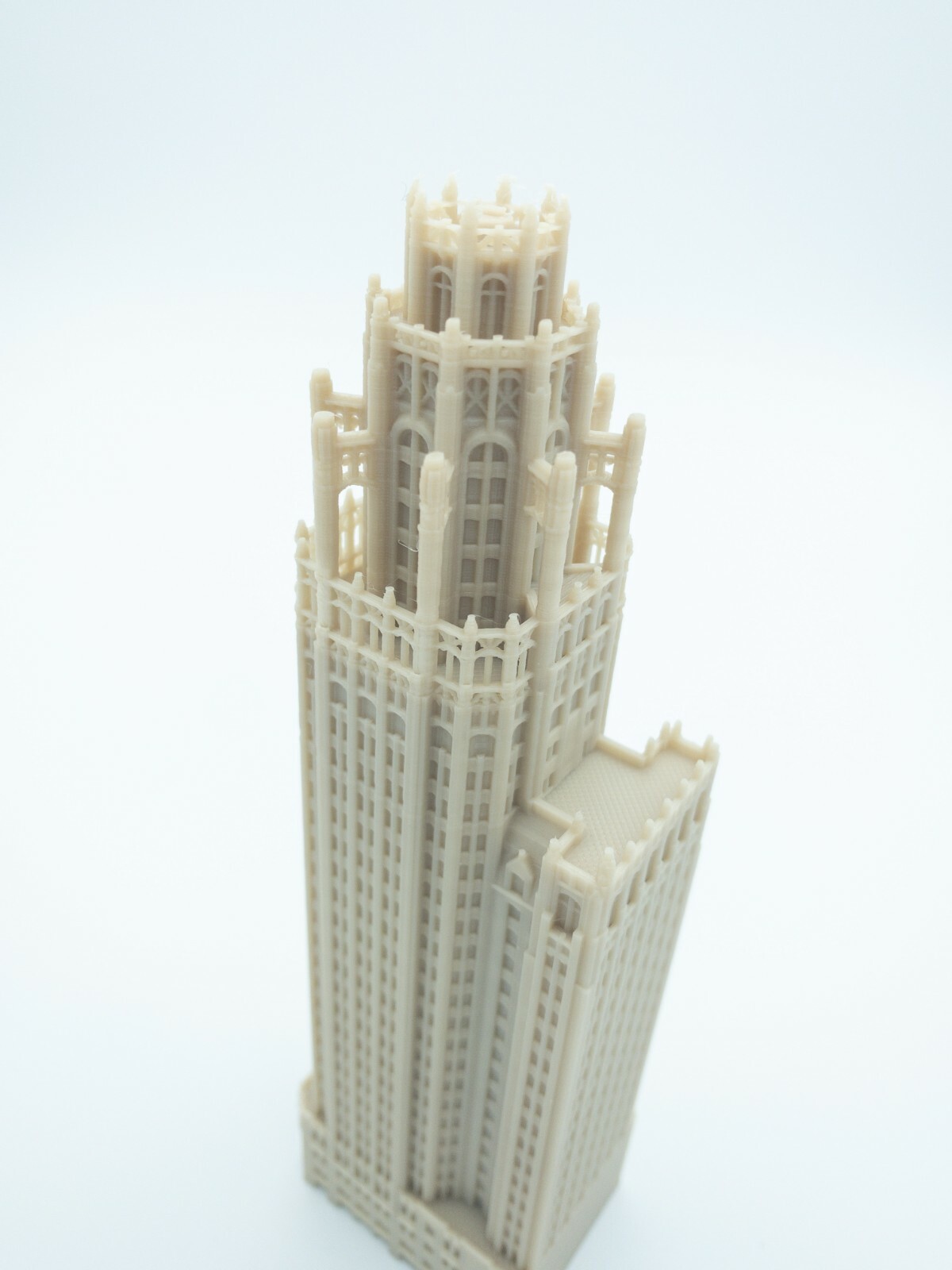 Tribune Tower Chicago 3D Printed Model