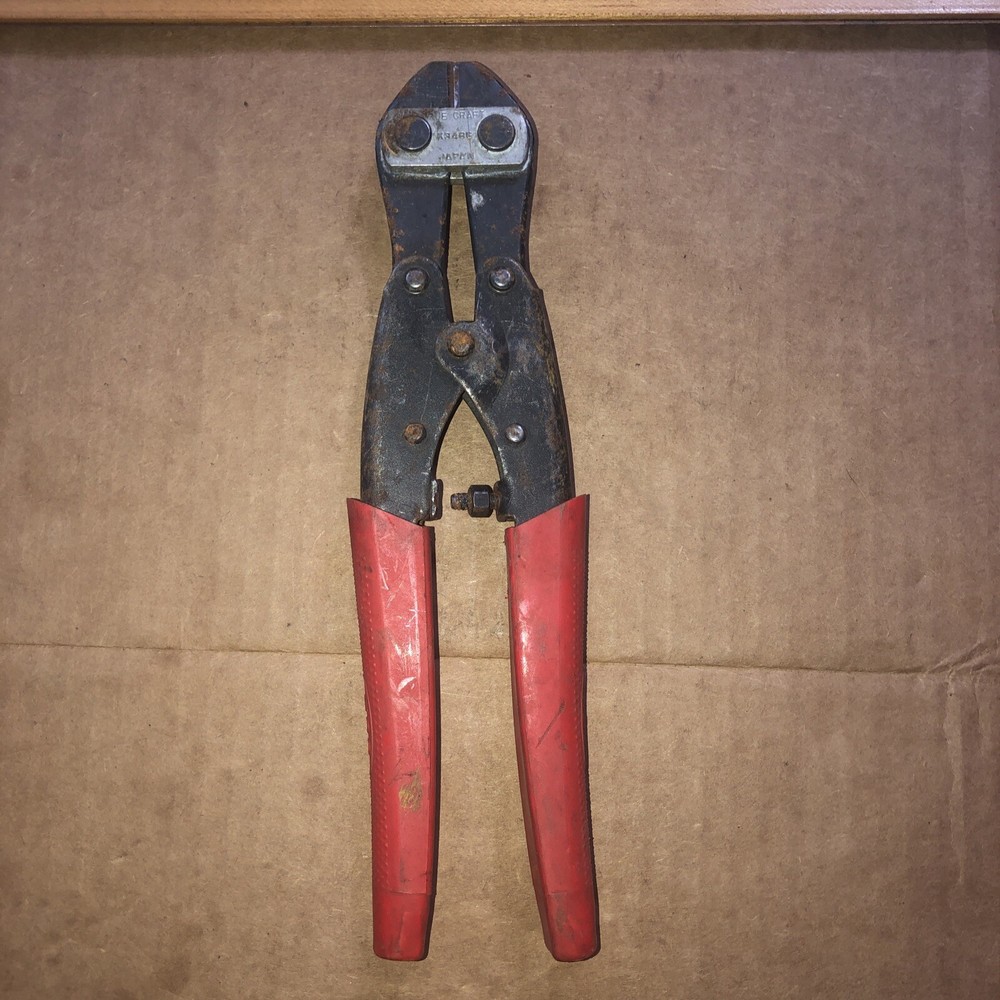 True Craft Tools Bolt Cutter K348G Made In Japan # 3 Missing Lock Needs Buffed !