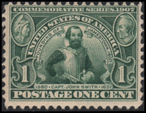 US #328 MNH