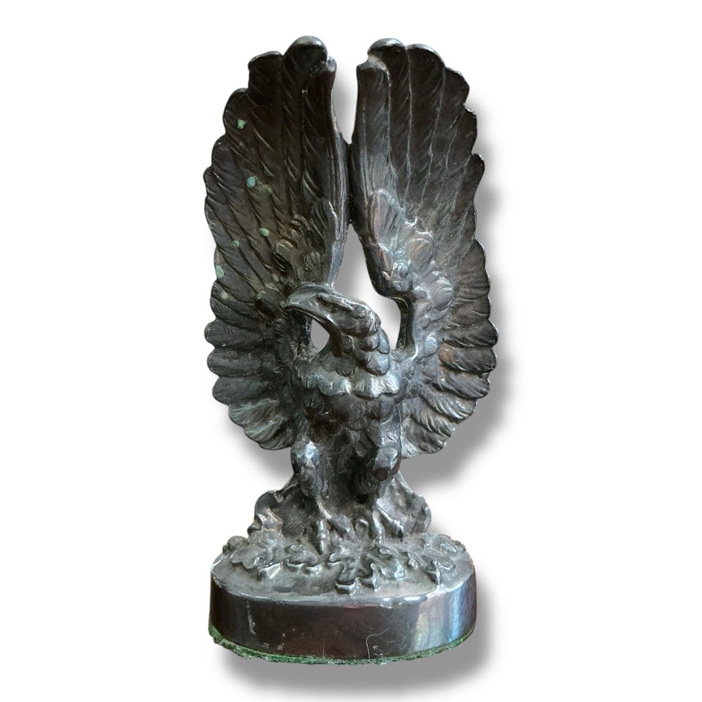 VINTAGE GORHAM SILVERPLATE YC 77 EAGLE FIGURINES PAPERWEIGHTS 3.75”