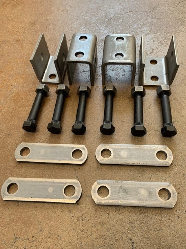 Spring Hanger Kit for Single Axle Trailers' 2K and 3.5K