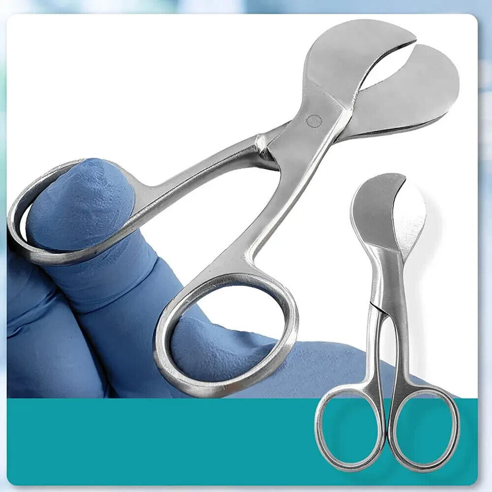Umbilical Cord Surgical Scissors USA Pattern 10.5 Com Long