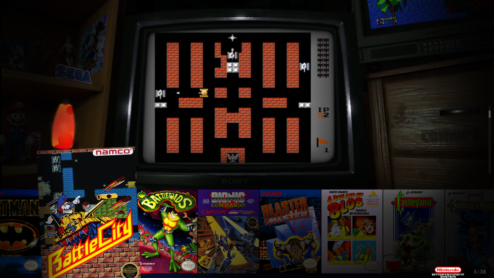 Retro-games system