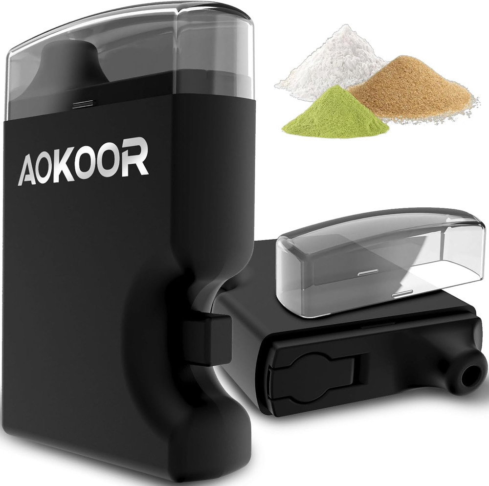 Portable Pepper Shaker - Multifunctional Snuffbulletsniffer (Black), Professiona