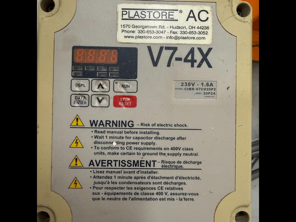 Plasticolor 2000 Additive Feeder Used #145803