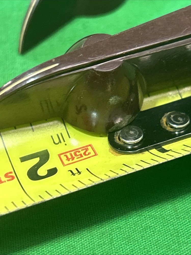 Two Vintage Old Chicken Head Red Radio Knobs Bakelite Guitar Amp Screw Missing