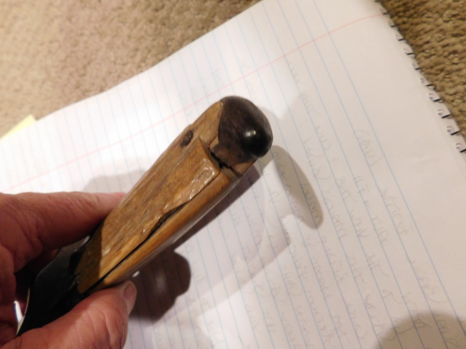 WWI U.S. Army Bolo Knife M-1910 Marked SA Springfield Armory US 1913