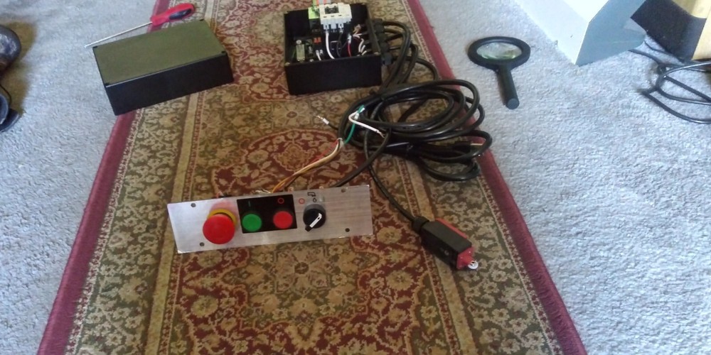 Jet Brand Band-saw Control Panel