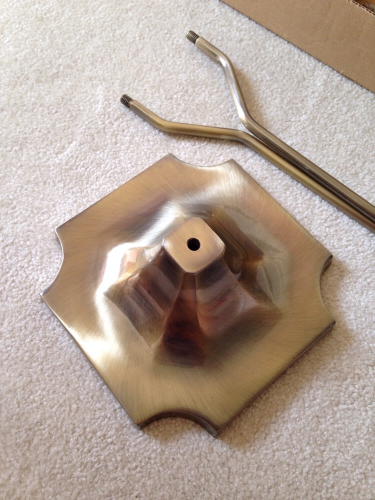 Fireset Delux Brass Fireplace Set NIB