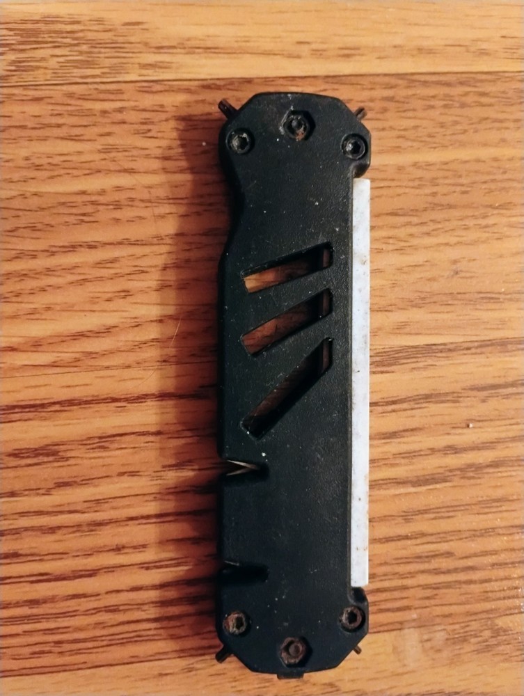 Camillus Glide Sharpener Black Composition Housing Included Screwdrivers 19224