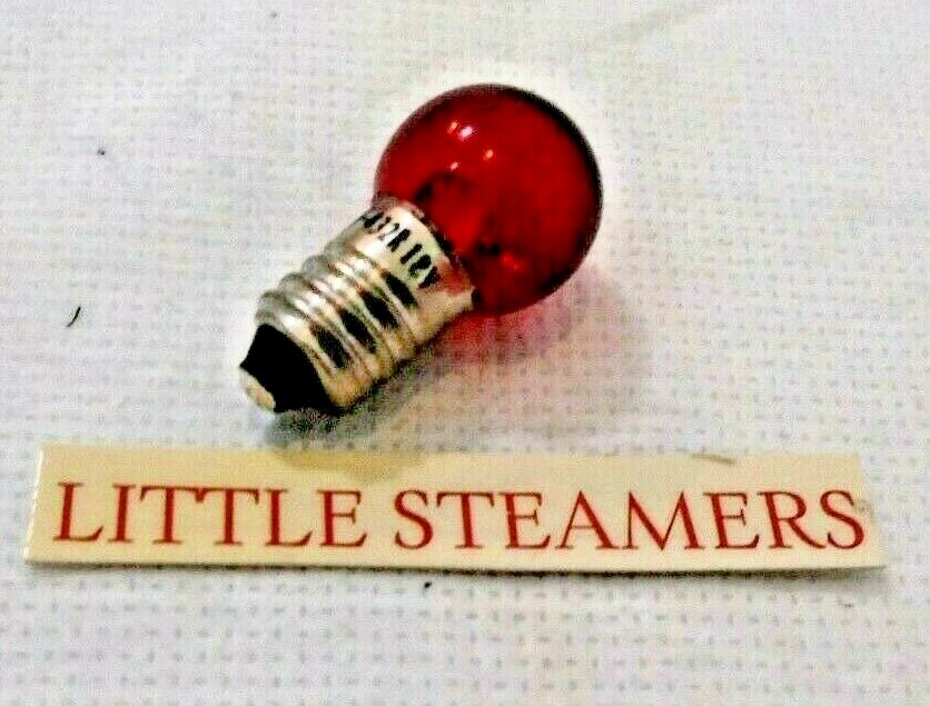 432R LED MODEL TRAIN SWITCH CONTROLLER  BULB RED SCREW  18 VOLT  AC 432 RED LED