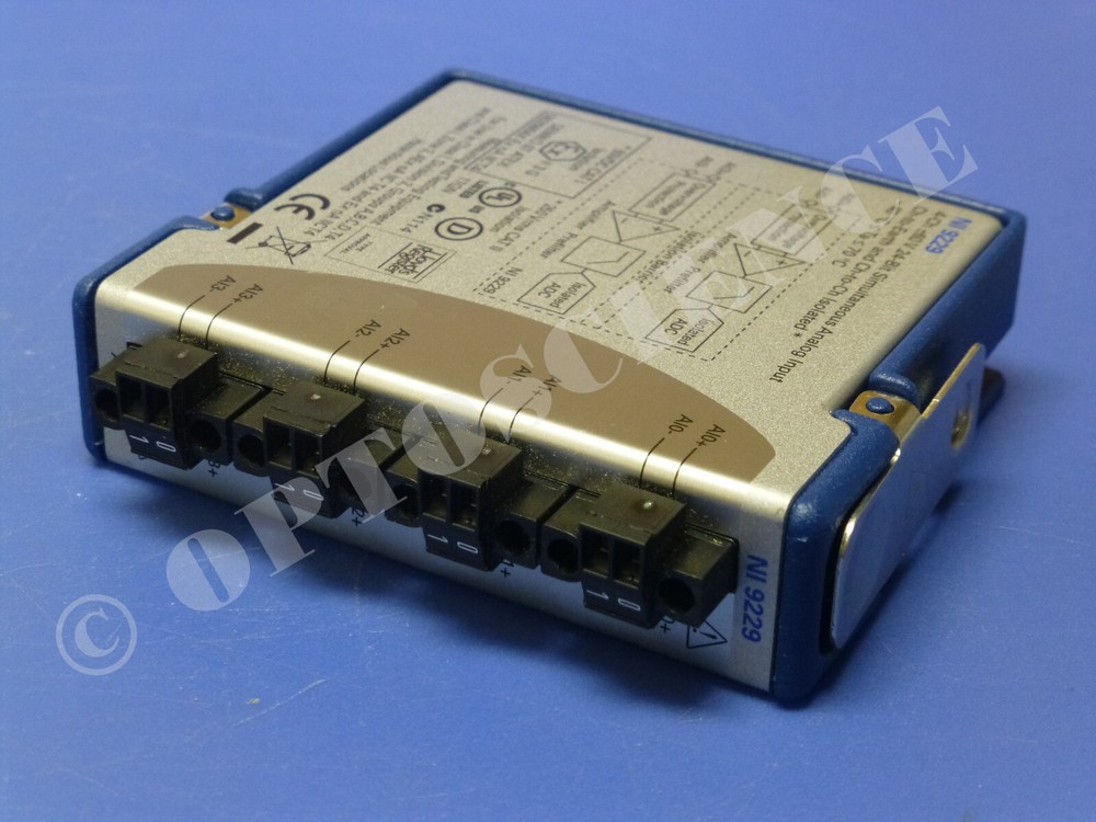 National Instruments NI 9229 cDAQ Analog Input Module, Simultaneous Sampling