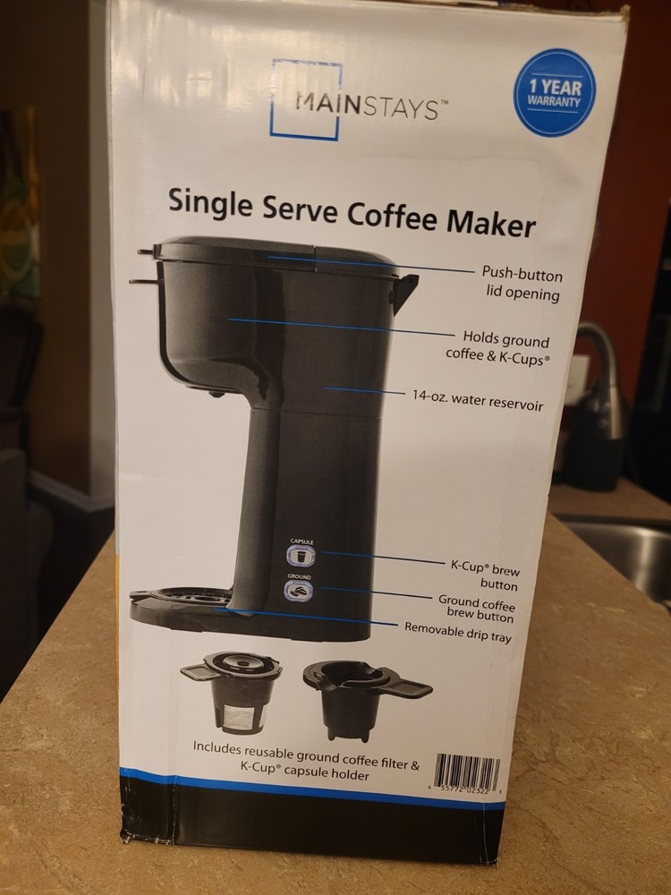 Mainstays Single Serve Coffee Maker