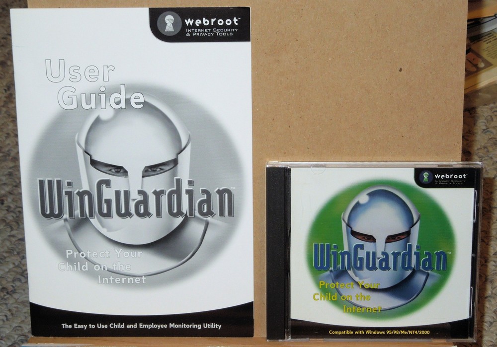 Webroot Software WinGuardian Version 3.0 (2000, CD-ROM)
