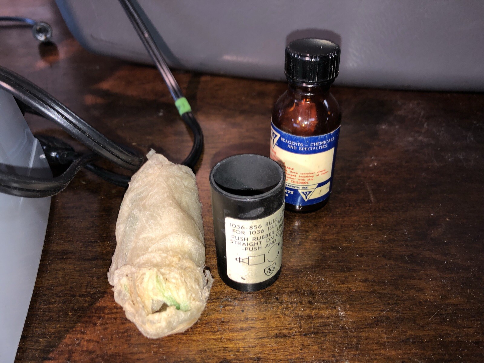 Vintage Microscope American Optical Spencer In Hard Case