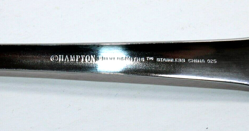 38 Pce. Hampton Silversmiths HSV131 Stainless Flatware, Fork, Knife, Spoon
