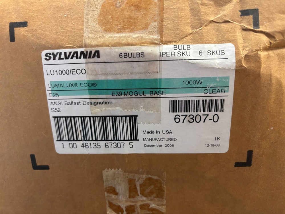 SYLVANIA LU1000/ECO