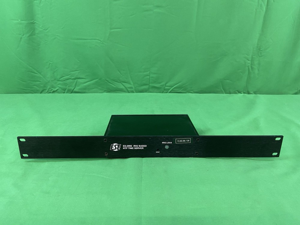 ESE ES-299E IRIG BASED NTP TIME SERVER-Read Description