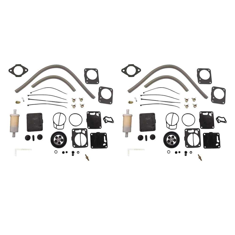 FOR Polaris Dual Twin Carb Carburetor Rebuild Kit 700 SLT SL SLH SLTH