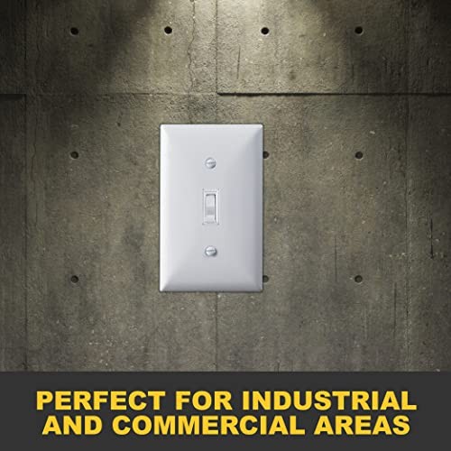 White Toggle Light Switch (1-Pack) | Single-Pole Wall Light Switch 20A 1-Pack