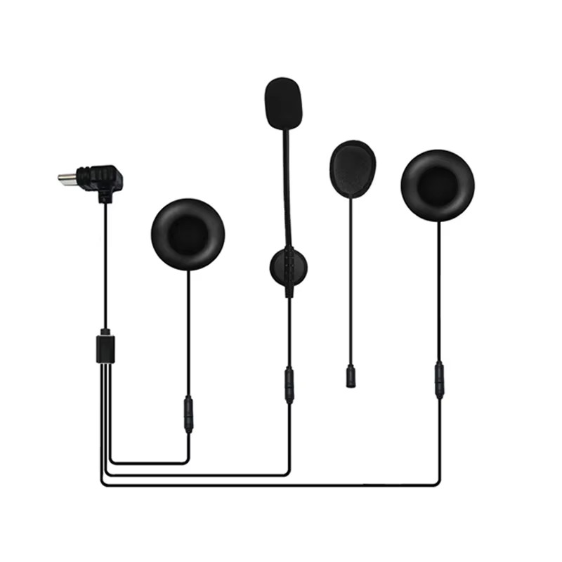 Type-C Interface Headset For Q8 Motorcycle Helmet Intercom